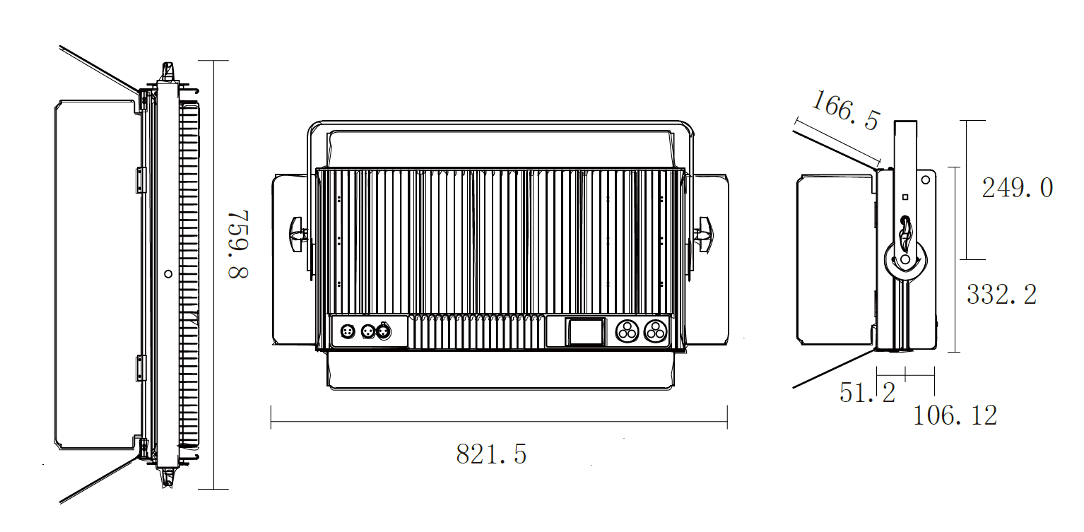 Panneau 2112 Dimensions