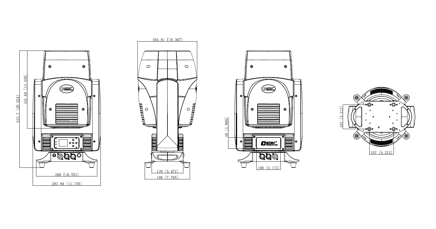 Skytouch 100 Dimensions